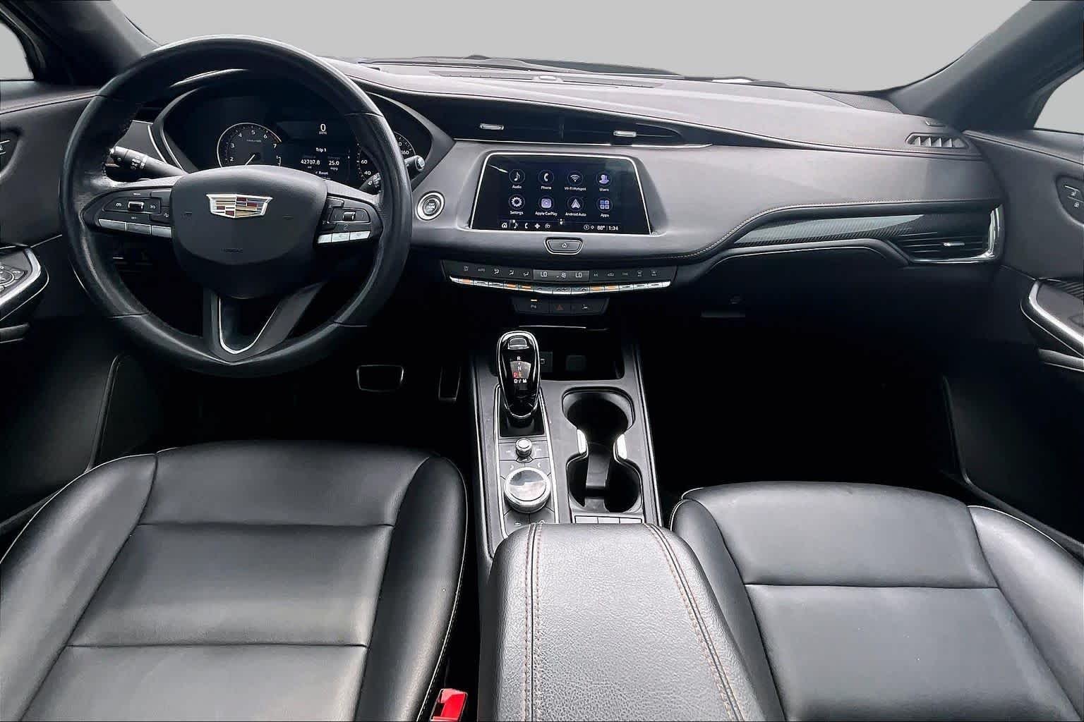Used 2023 Crystal White Tricoat Cadillac FWD Sport image 14