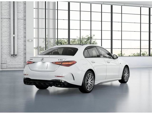 New 2026 Polar White Mercedes-Benz AMG® C 43 4MATIC® Sedan image 22
