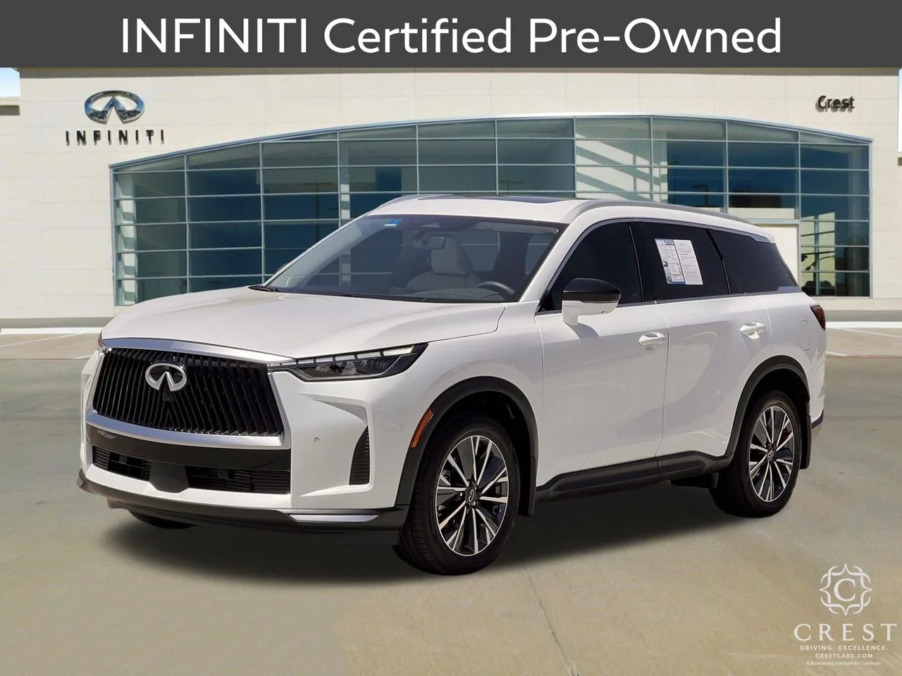 Certified Used 2027 Radiant White INFINITI LUXE image 7