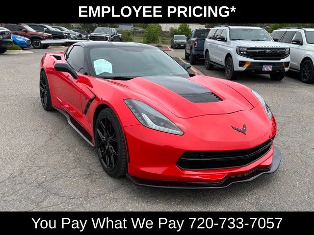Used 2016 Red Chevrolet Stingray Z51 image 9