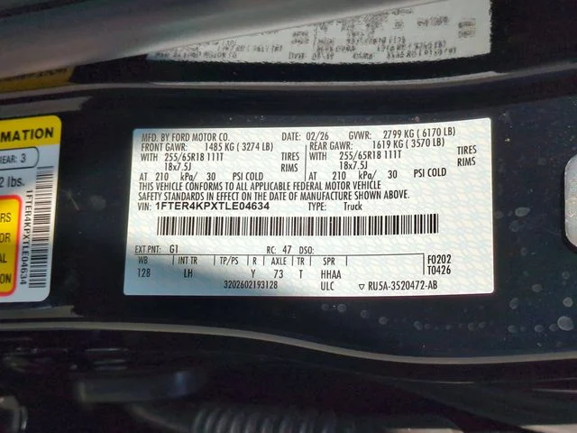 Used 2026 Black Ford Lariat image 36