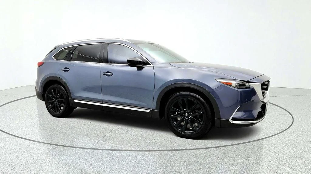 Used 2021 Sonic Silver Metallic Mazda Carbon Edition AWD image 3