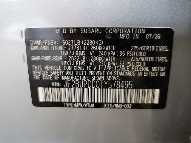 New 2026 ICE SILVER METALLIC Subaru Limited image 36