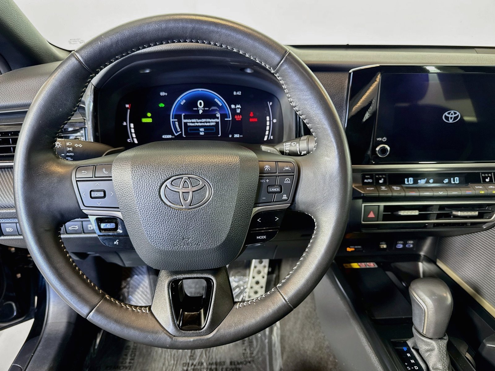 Used 2025 Midnight Black Metallic Toyota SE image 14