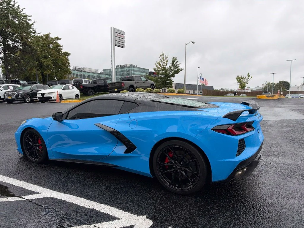 Used 2022 Blue Chevrolet Stingray image 4