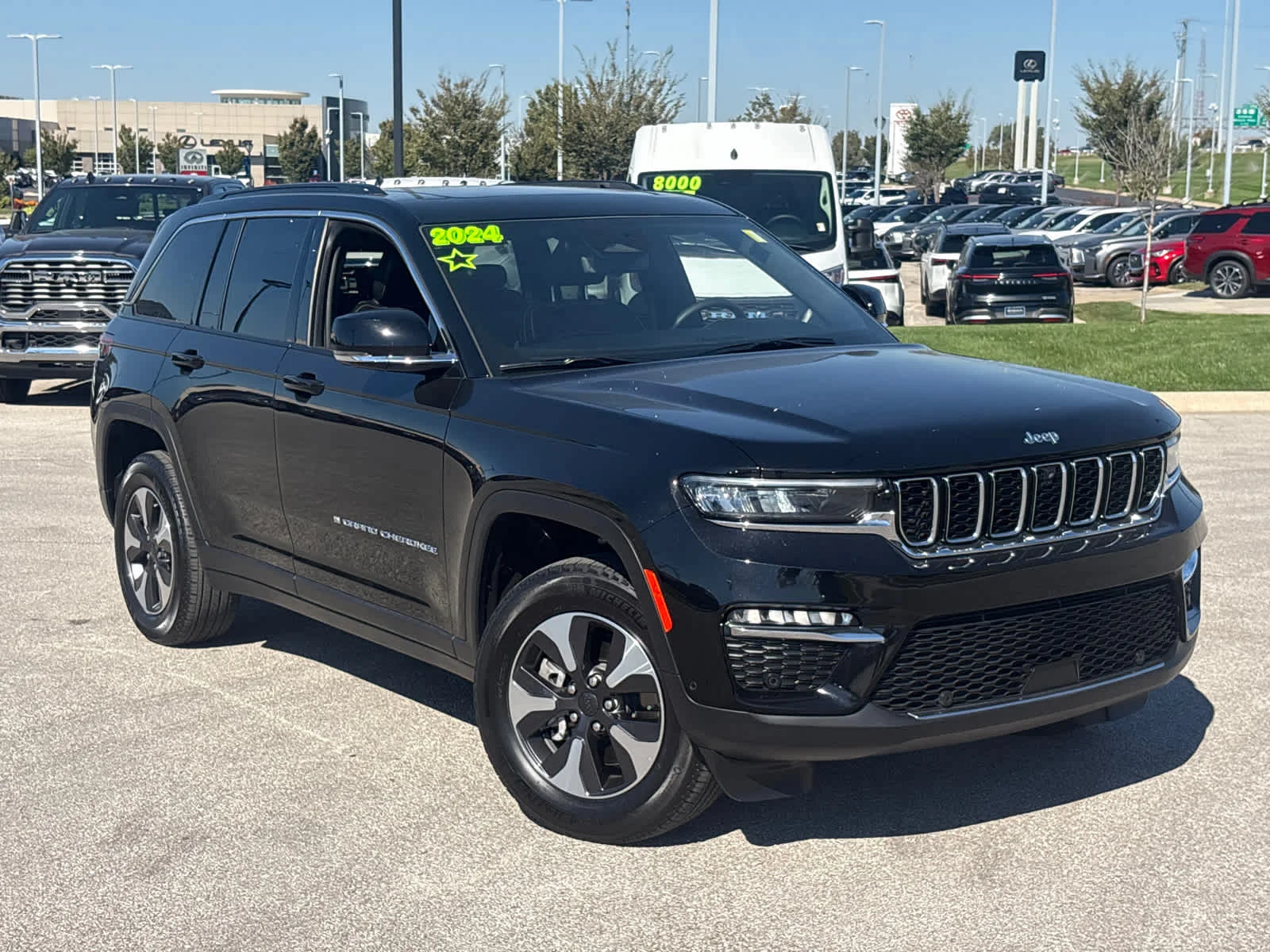 Used 2024 Jeep Grand Cherokee 4xe with VIN 1C4RJYB66R8505379 for sale in Kansas City