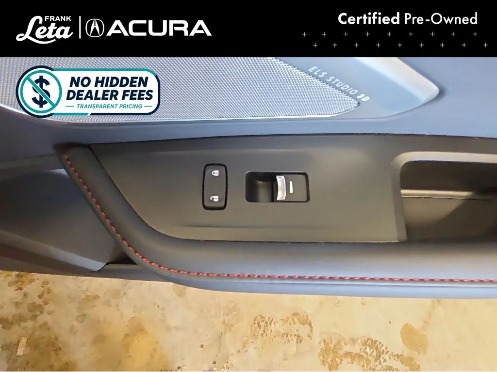 Used 2024 Red Acura A-Spec Advance Package image 23