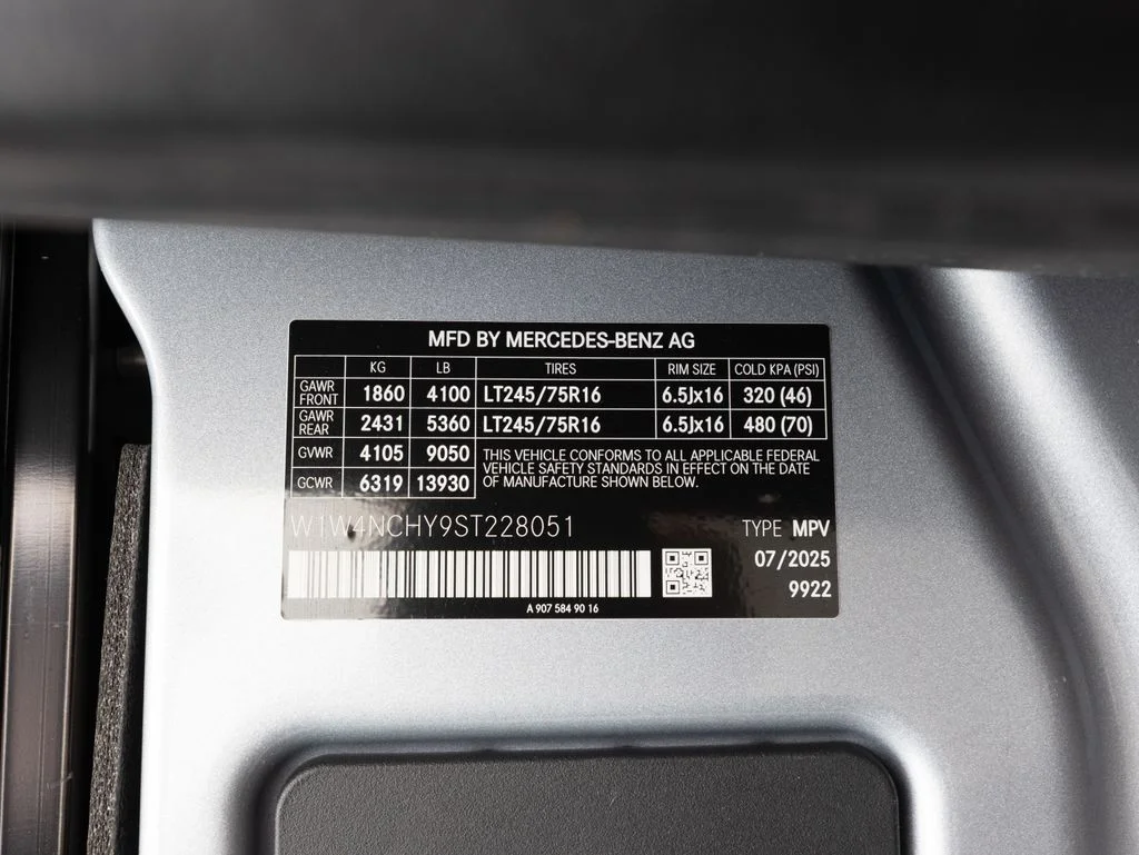 Used 2025 Hightech Silver Mercedes-Benz Crew 170 WB image 37