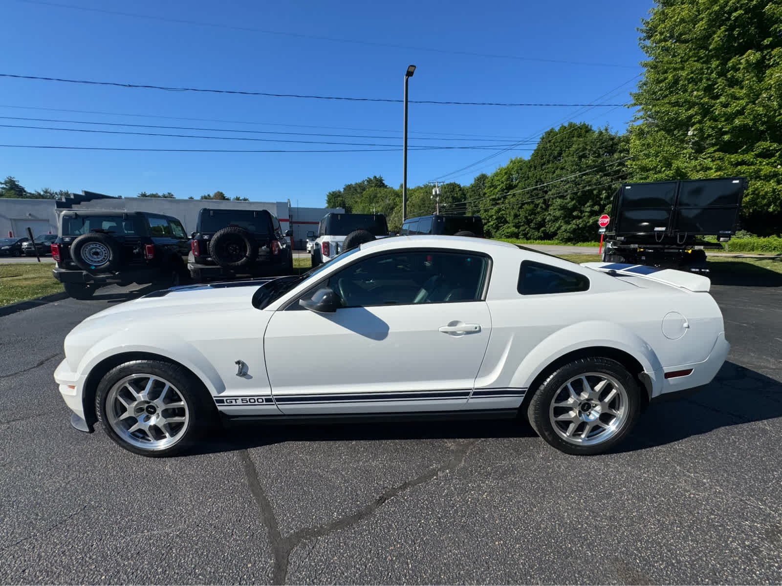 Used 2007 Performance White Ford Shelby GT500 image 2