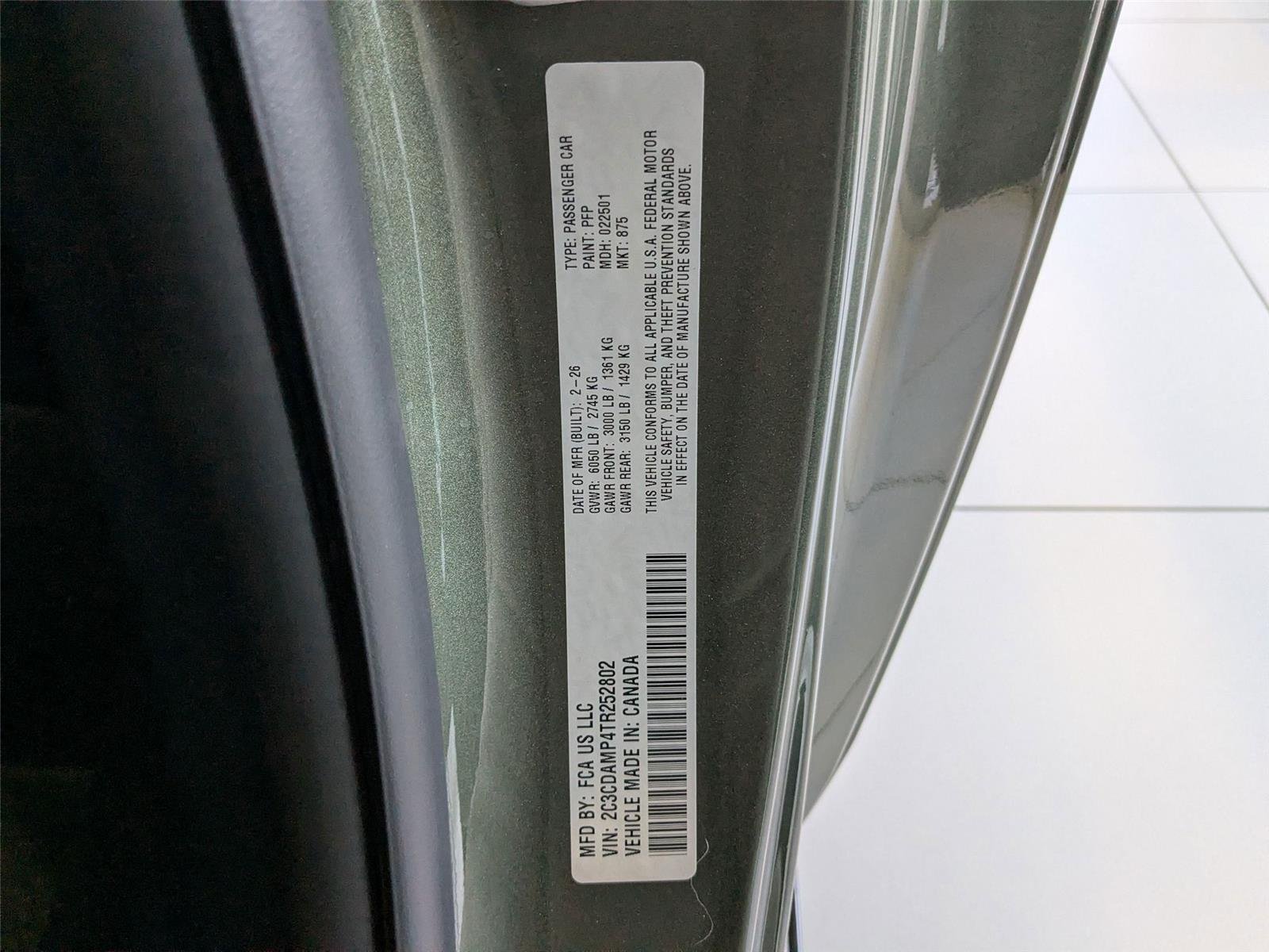 New 2026 Green Machine Exterior Paint Dodge Scat Pack Plus image 34