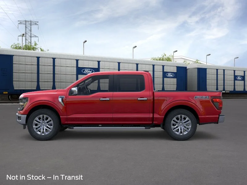 New 2026 Ruby Red Metallic Tinted Clearcoat Ford XLT image 3