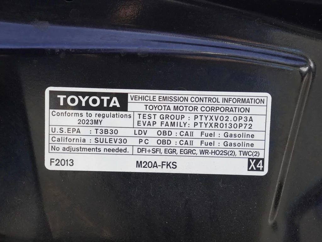 Used 2023 Black Toyota LE image 28