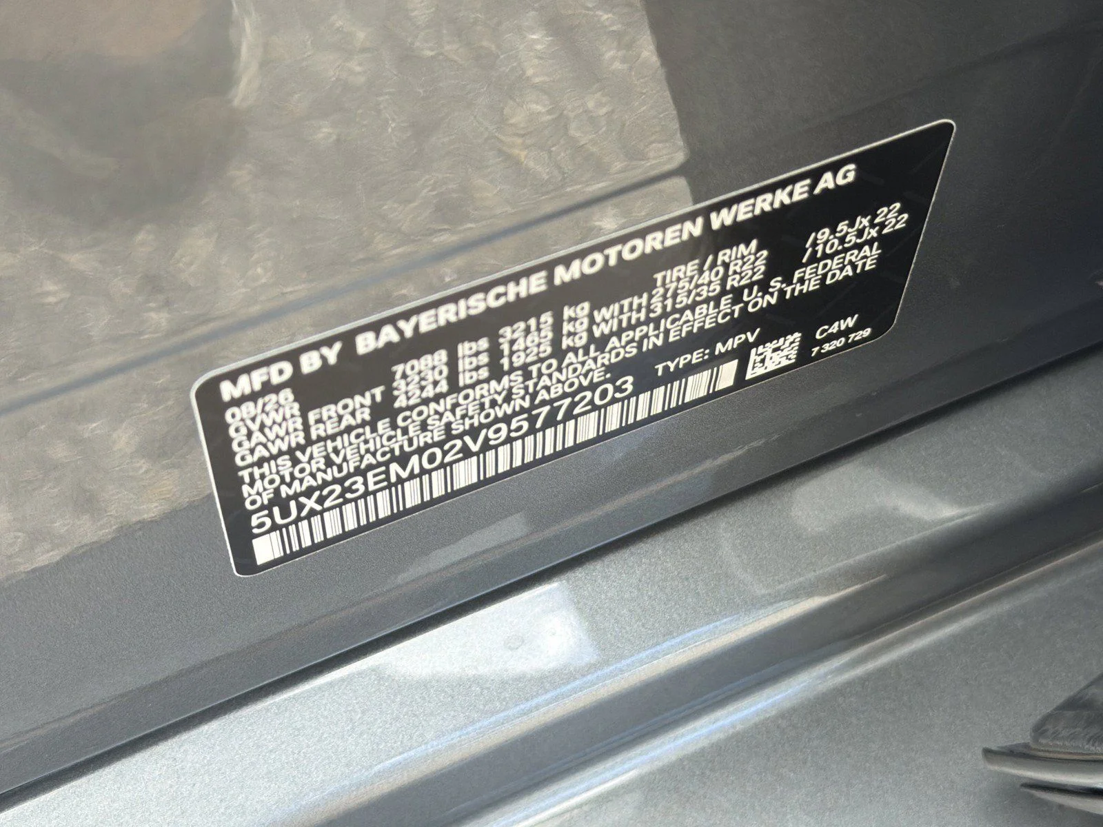 New 2027 Skyscraper Grey Metallic BMW xDrive40i image 43