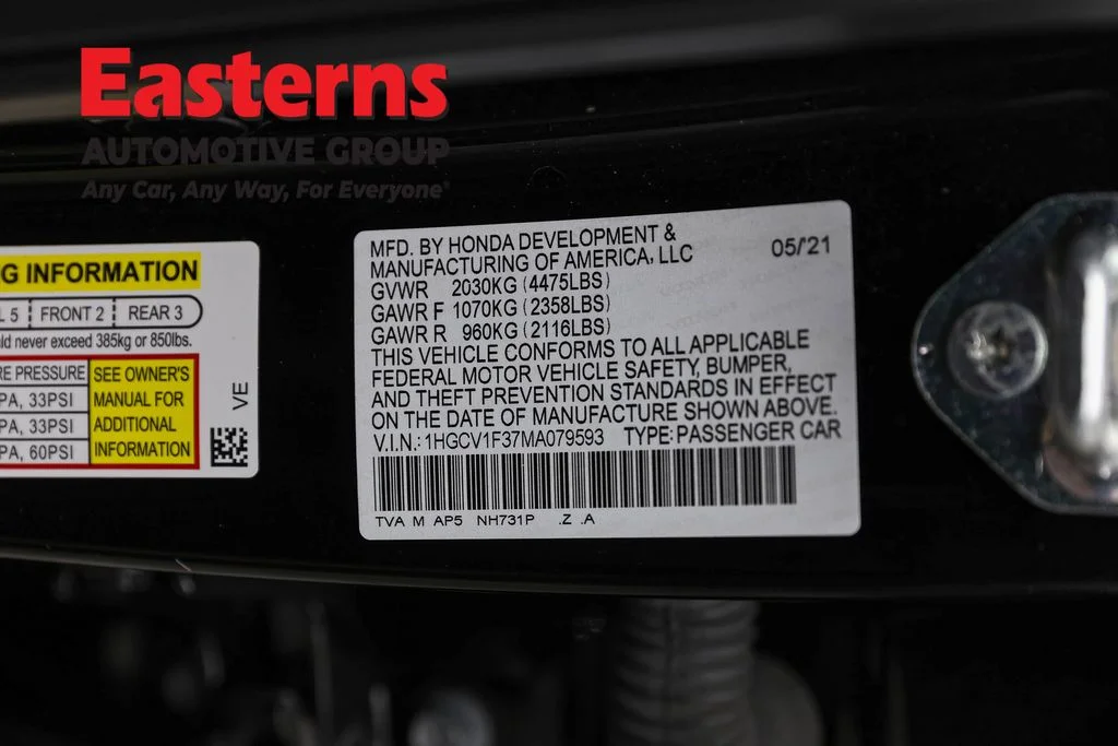 Used 2021 Black Honda Sport image 35