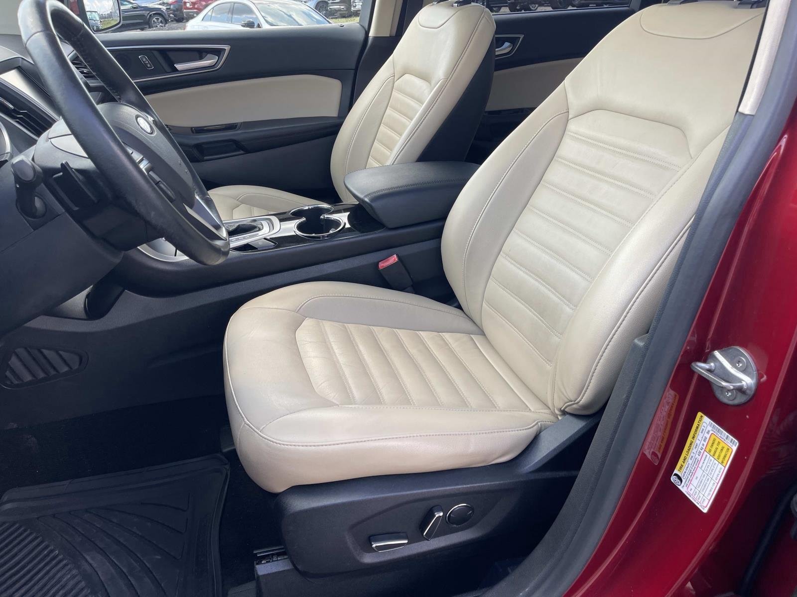 Used 2015 Ruby Red Metallic Tinted Clearcoat Ford SEL image 26