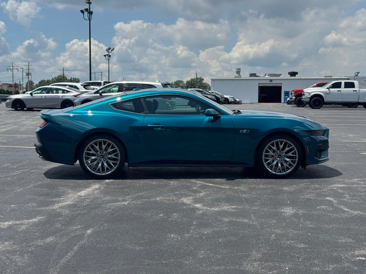 Used 2026 Adriatic Blue Ford GT Premium image 3