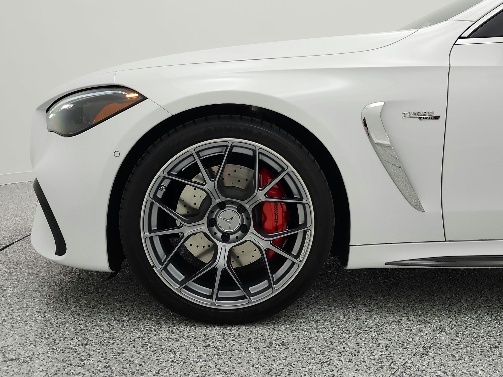 Certified Used 2026 MANUFAKTUR Moonlight White Metallic Mercedes-Benz AMG® CLE 53 4MATIC+ Cabriolet image 12