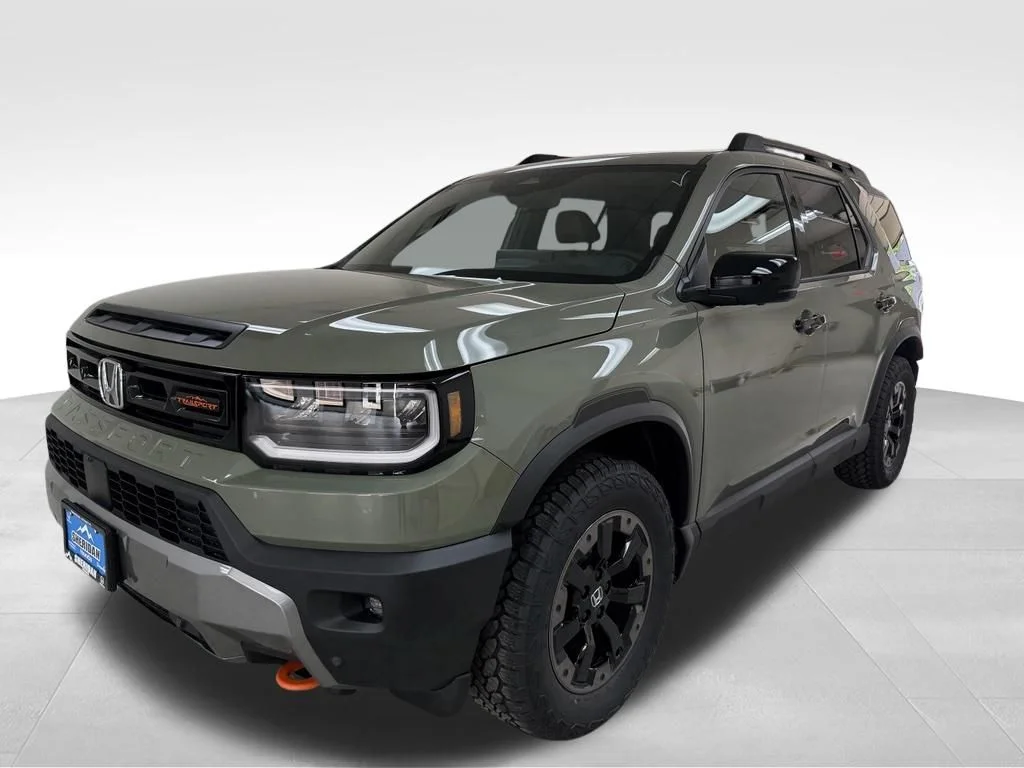 New 2026 Ash Green Metallic Honda TrailSport Elite image 3