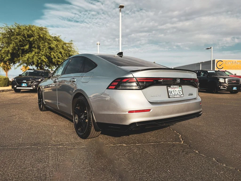 Certified Used 2024 Solar Silver Metallic Honda HYBRID SPORT-L image 6