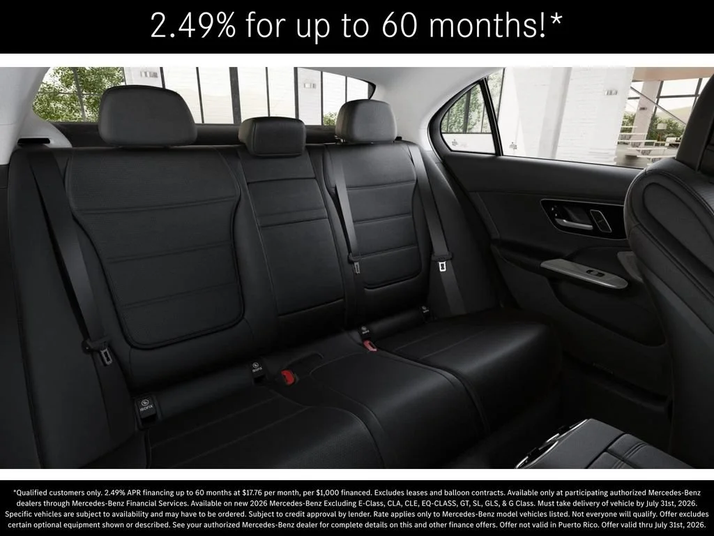 New 2026 Black Mercedes-Benz C 300 image 47