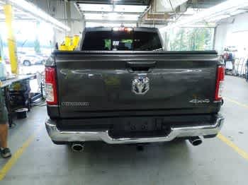 Used 2022 Granite Crystal Clearcoat Metallic Ram Big Horn image 4