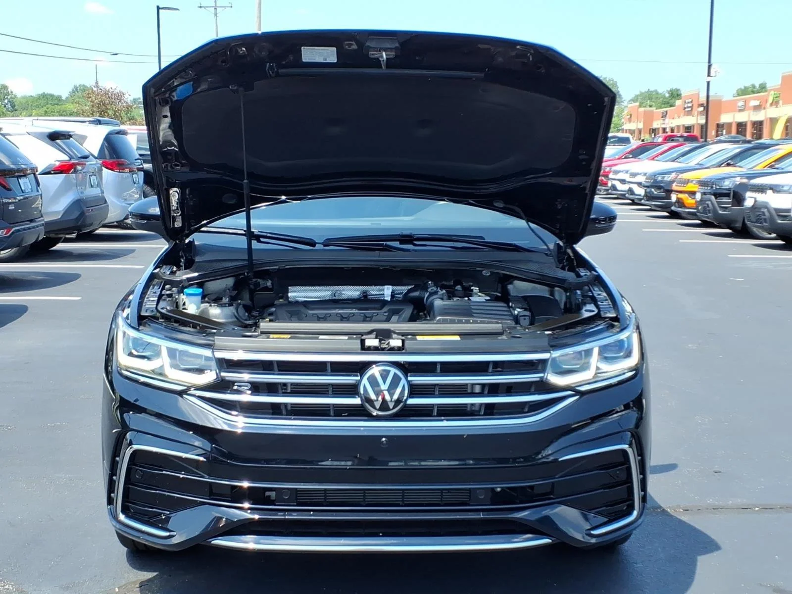 Used 2024 Deep Black Pearl Volkswagen SEL R-Line image 34
