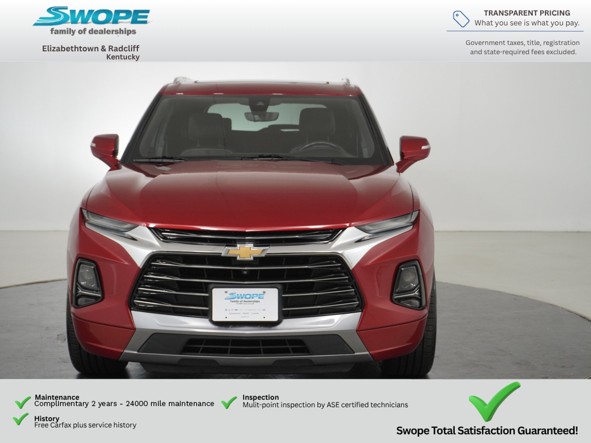 Used 2019 Cajun Red Tintcoat Chevrolet Premier image 8