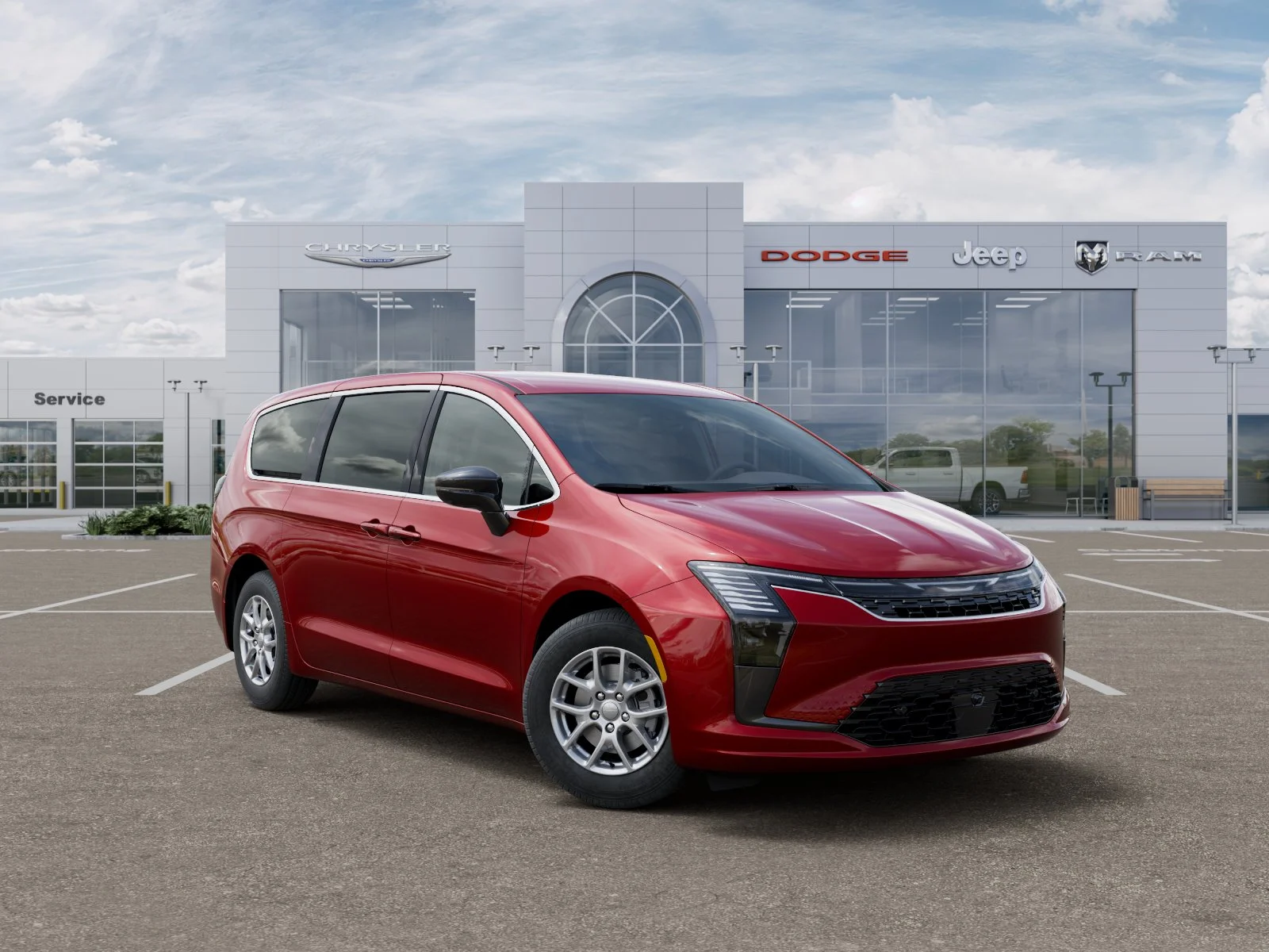 New 2027 Red Hot Pearl-Coat Exterior Paint Chrysler Select image 31