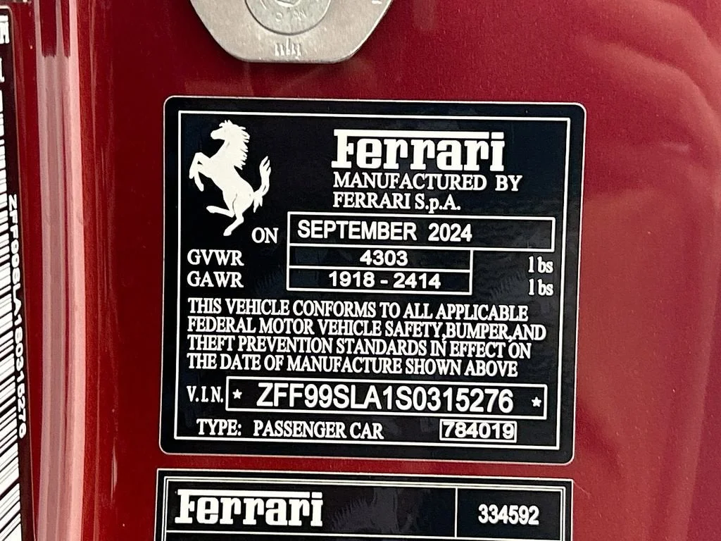 Used 2025 Rosso Fiorano Ferrari  image 31