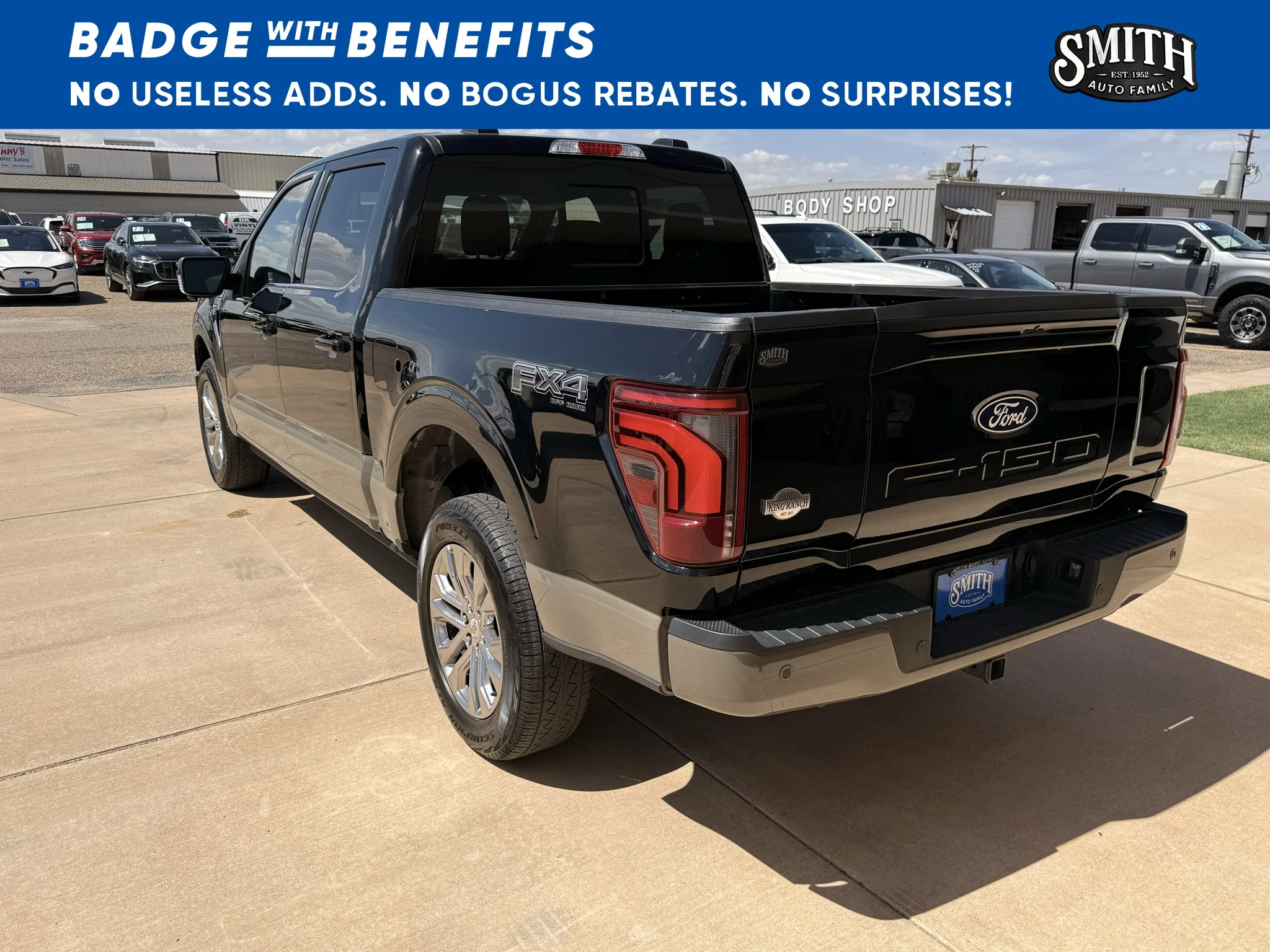 Certified Used 2025 Agate Black Metallic Ford King Ranch image 6