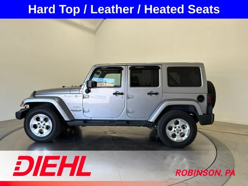 Used 2014 Gray Jeep Unlimited Sahara image 4
