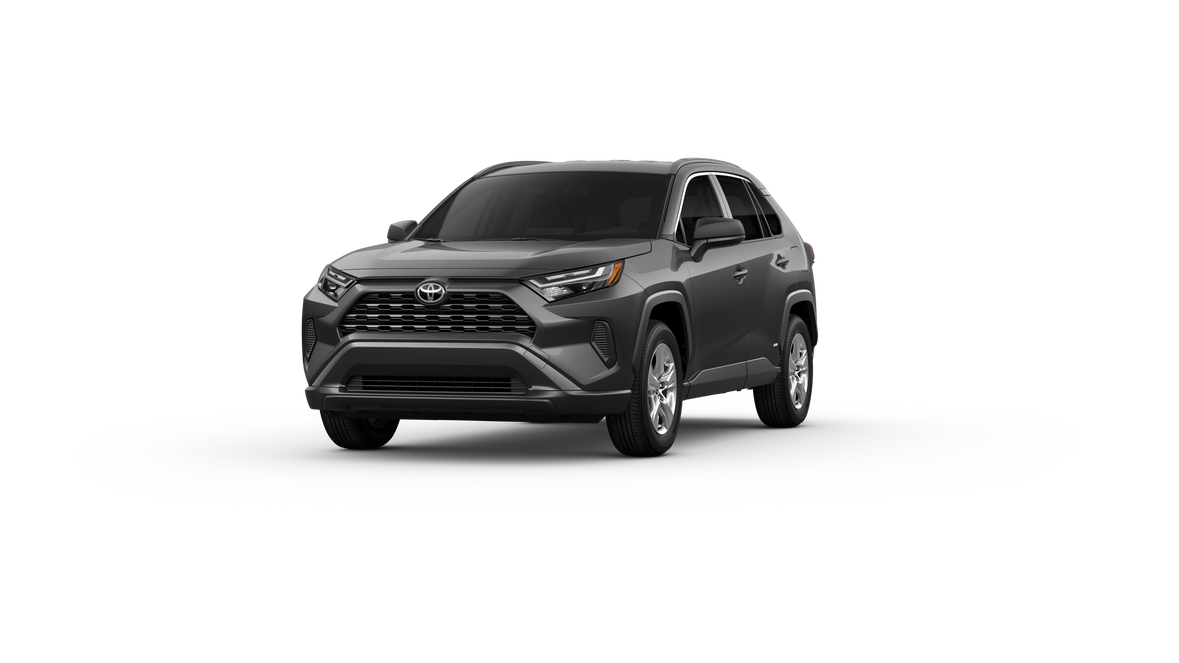 New 2025 Magnetic Gray Metallic Toyota Hybrid LE image 23