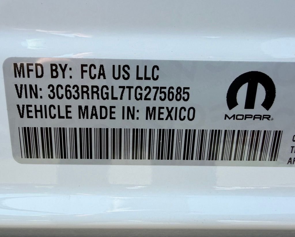 New 2026 Bright White Clear-Coat Exterior Paint RAM Tradesman image 31
