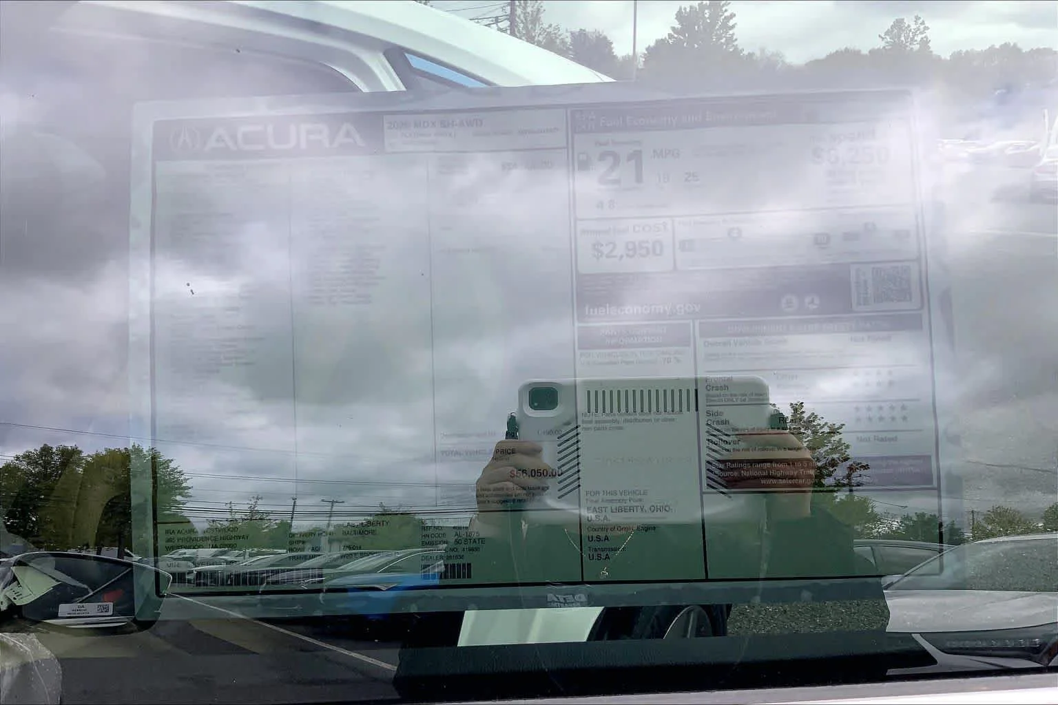 New 2026 Platinum White Pearl Acura BASE image 19