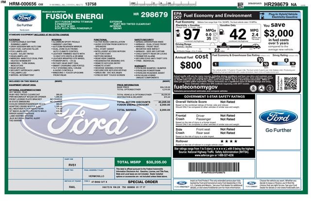 Certified Used 2017 Ruby Red Metallic Ford Titanium image 35