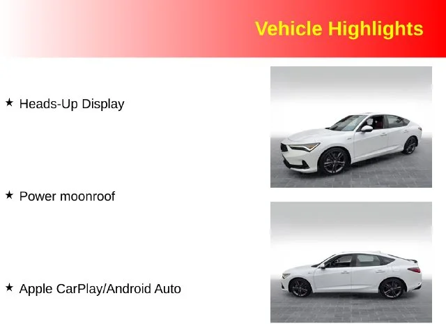 Used 2025 White Acura A-Spec Tech Package image 3