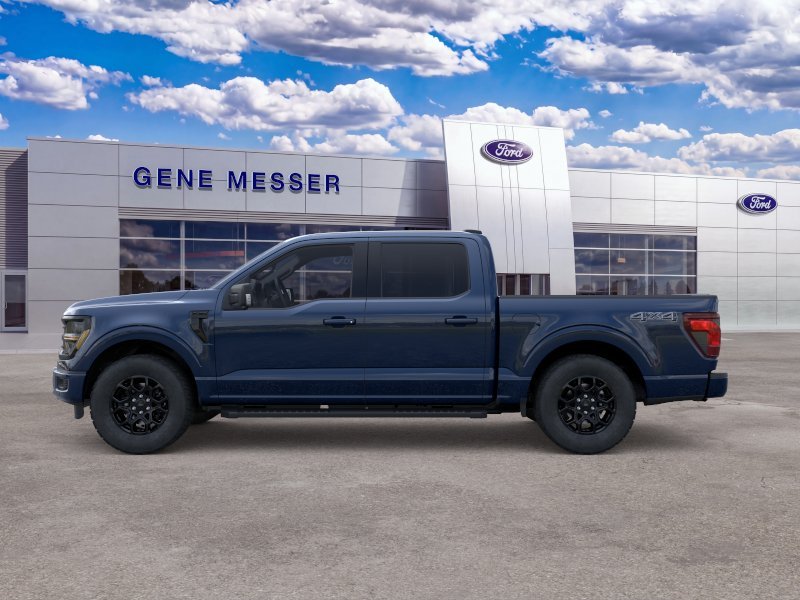 New 2026 Antimatter Blue Metallic Ford XLT image 3
