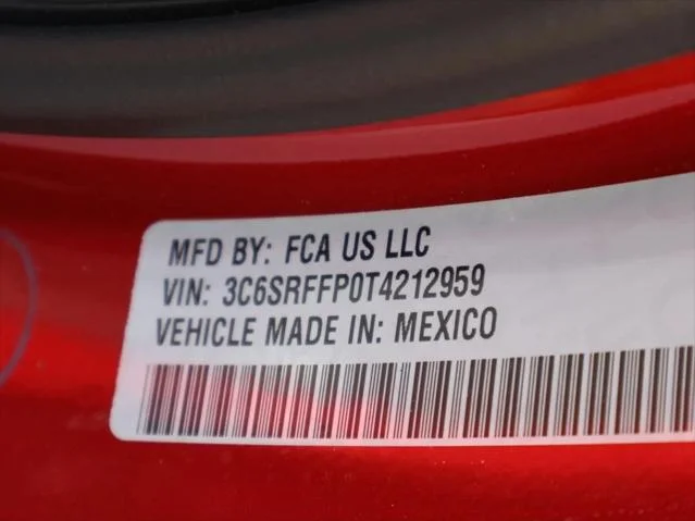 New 2026 Molten Red Pearl-Coat Exterior Paint RAM BIG HORN image 42