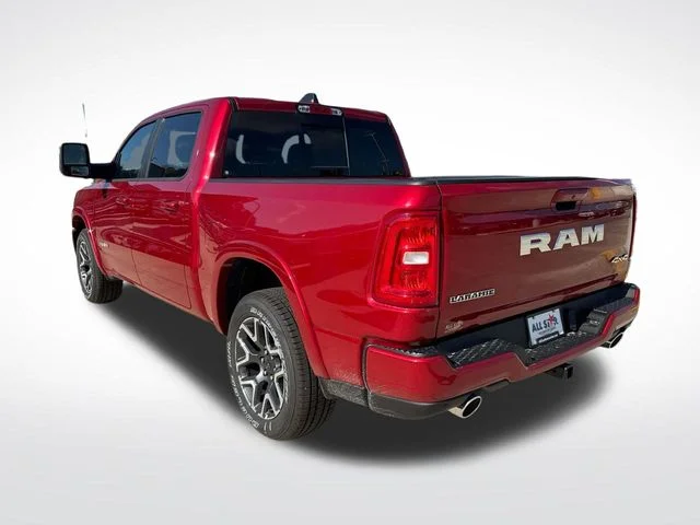 New 2026 Molten Red Pearl-Coat Exterior Paint RAM Laramie image 6
