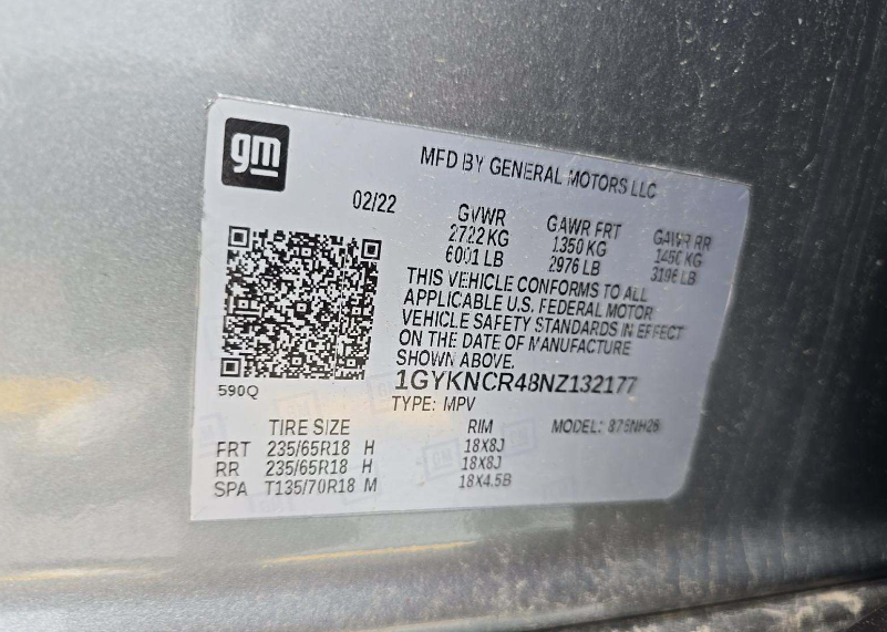 Used 2022 Gray Cadillac Premium Luxury image 11