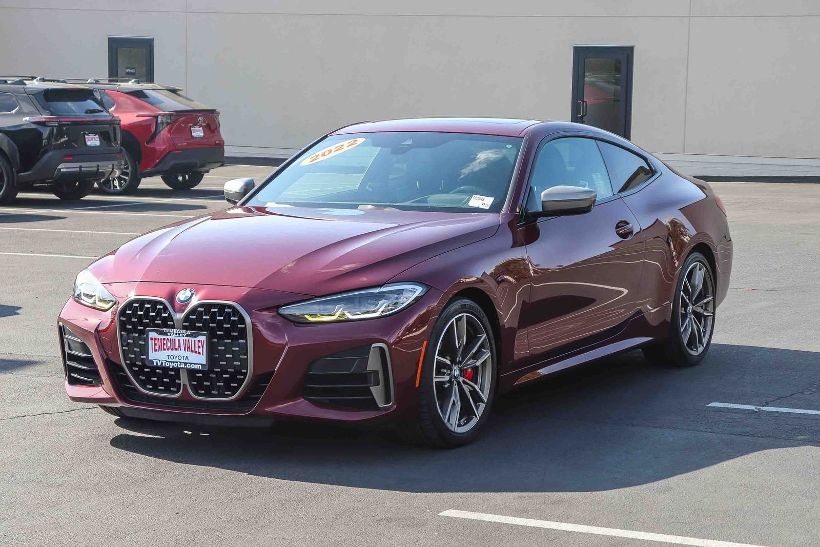 Used 2022 Aventurin Red Metallic BMW M440i xDrive image 3