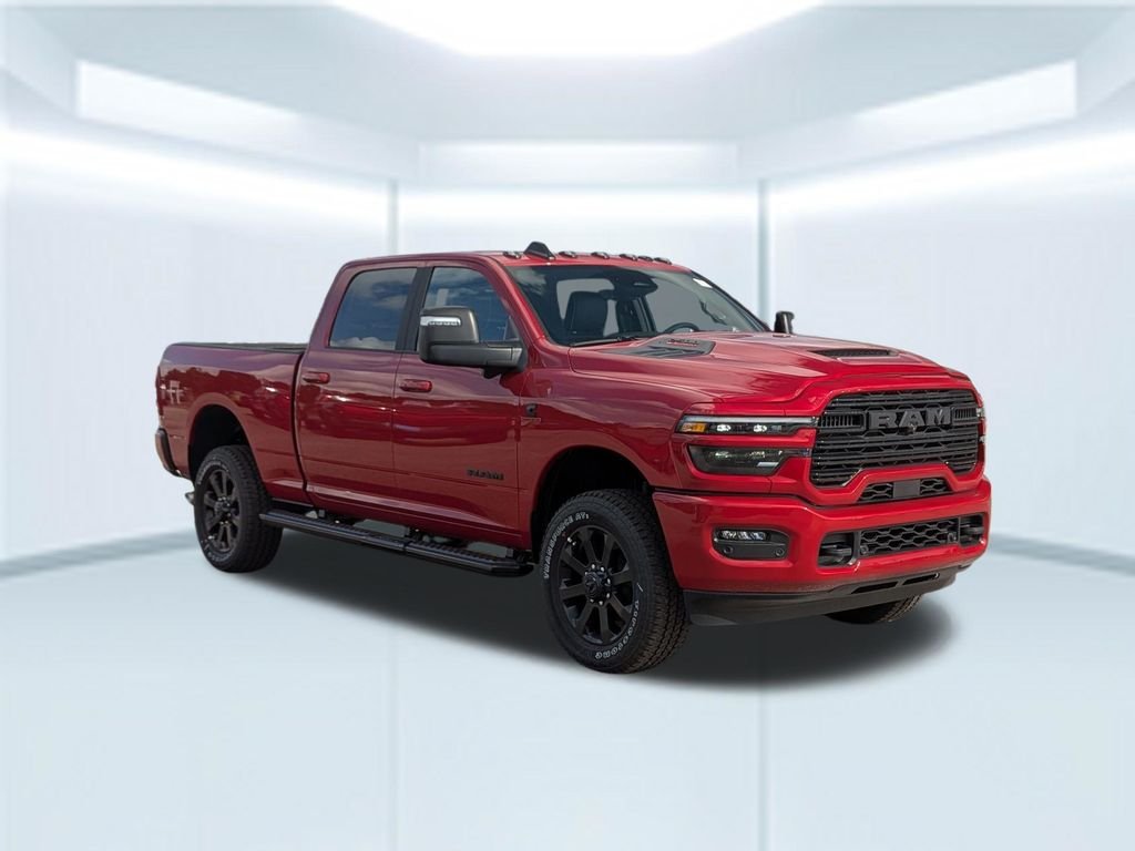 New 2026 Molten Red Pearl-Coat Exterior Paint RAM Laramie image 8