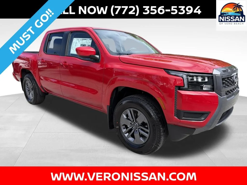 New 2026 Red Alert Nissan Crew Cab SV image 1