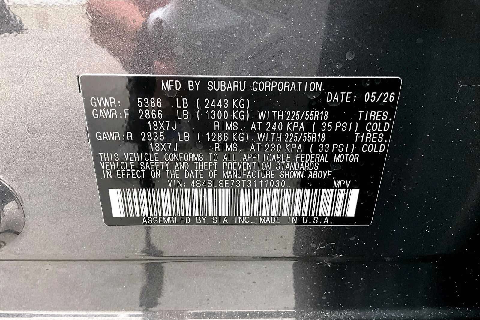 New 2026 Magnetite Gray Metallic Subaru Premium Hybrid image 18