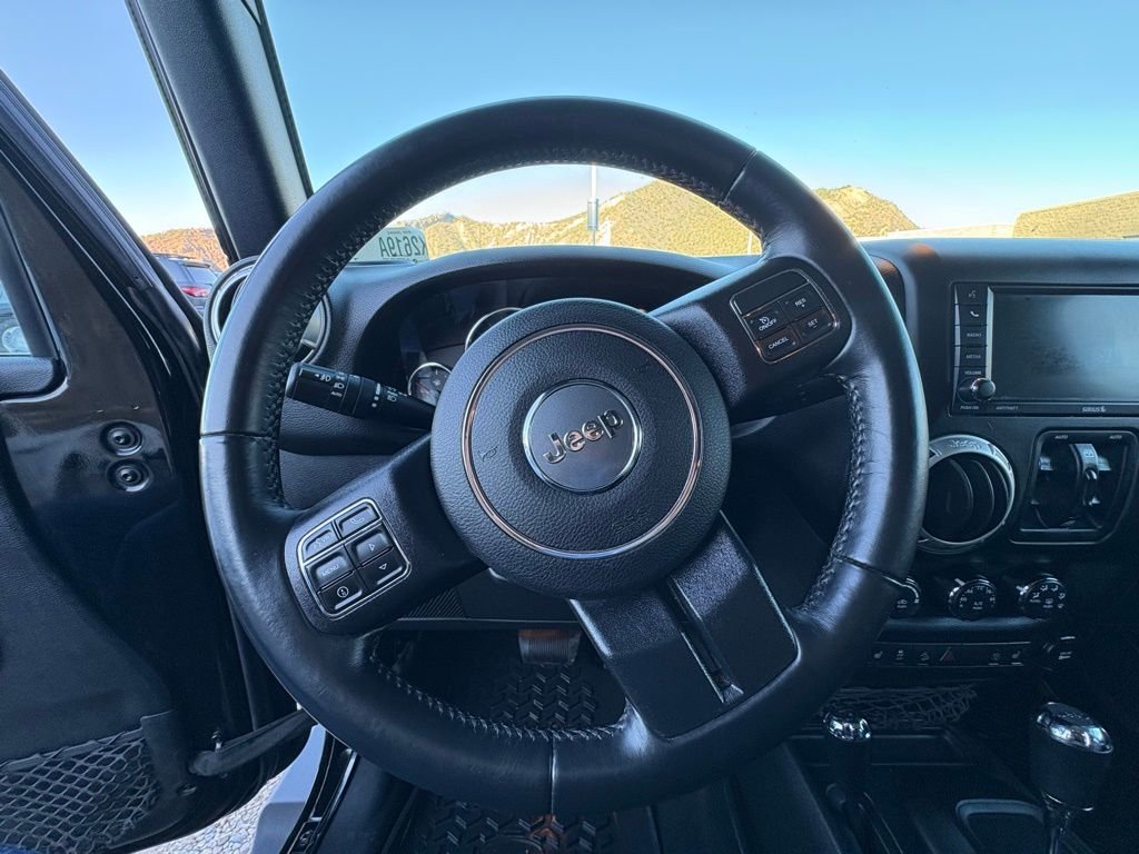 Used 2017 Jeep Wrangler Unlimited Sahara with VIN 1C4BJWEG8HL684756 for sale in Durango, CO