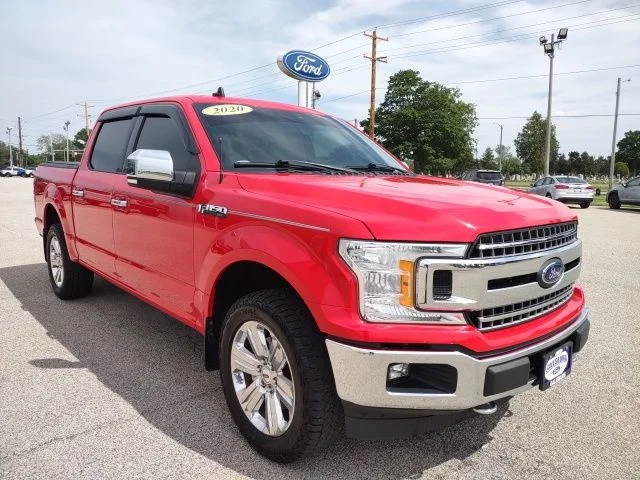 Used 2020 Race Red Ford XLT image 9