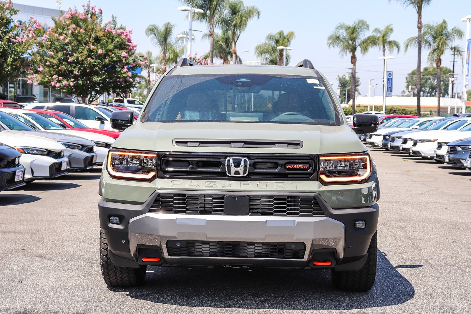 New 2026 Ash Green Metallic Honda TrailSport Elite AWD image 2