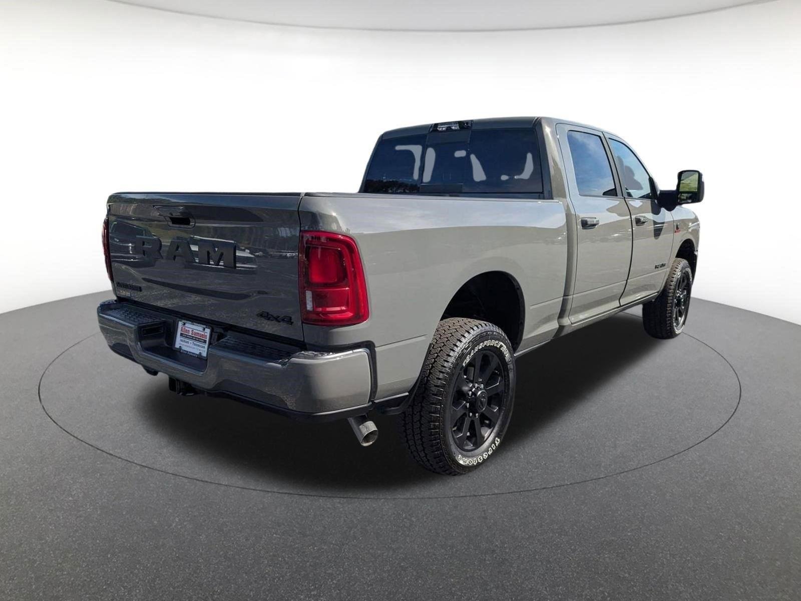 New 2026 Ceramic Gray Clear-Coat Exterior Paint RAM Laramie image 4