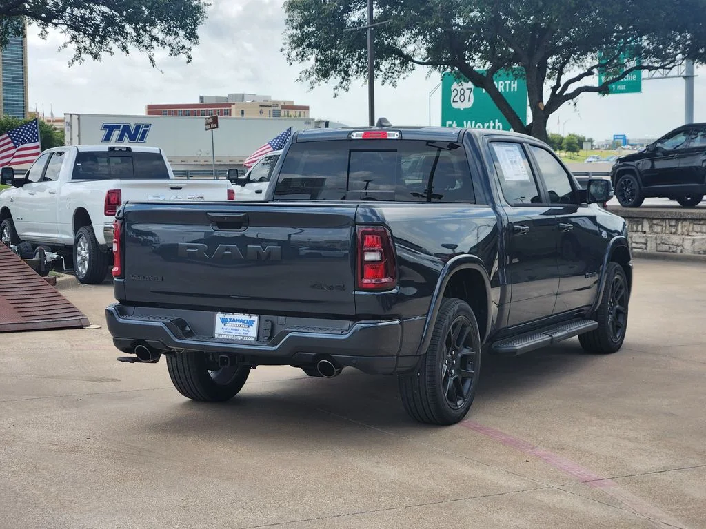 New 2026 Forged Blue Metallic Exterior Paint RAM Laramie image 4