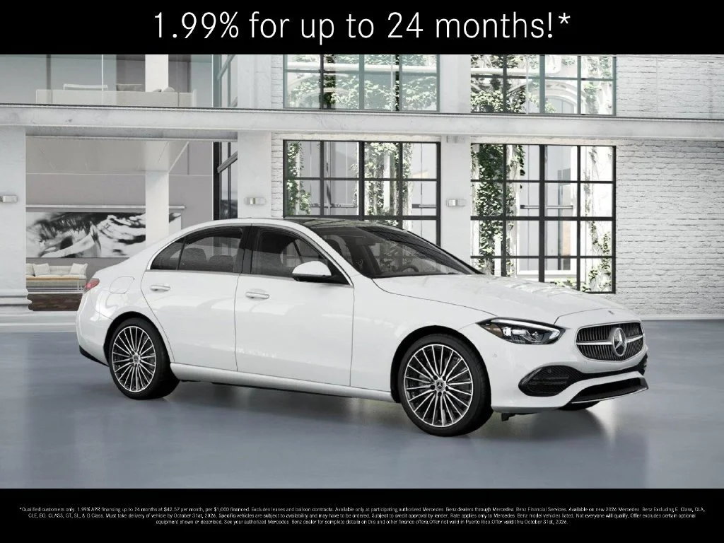 New 2026 Polar White Mercedes-Benz C 300 image 54